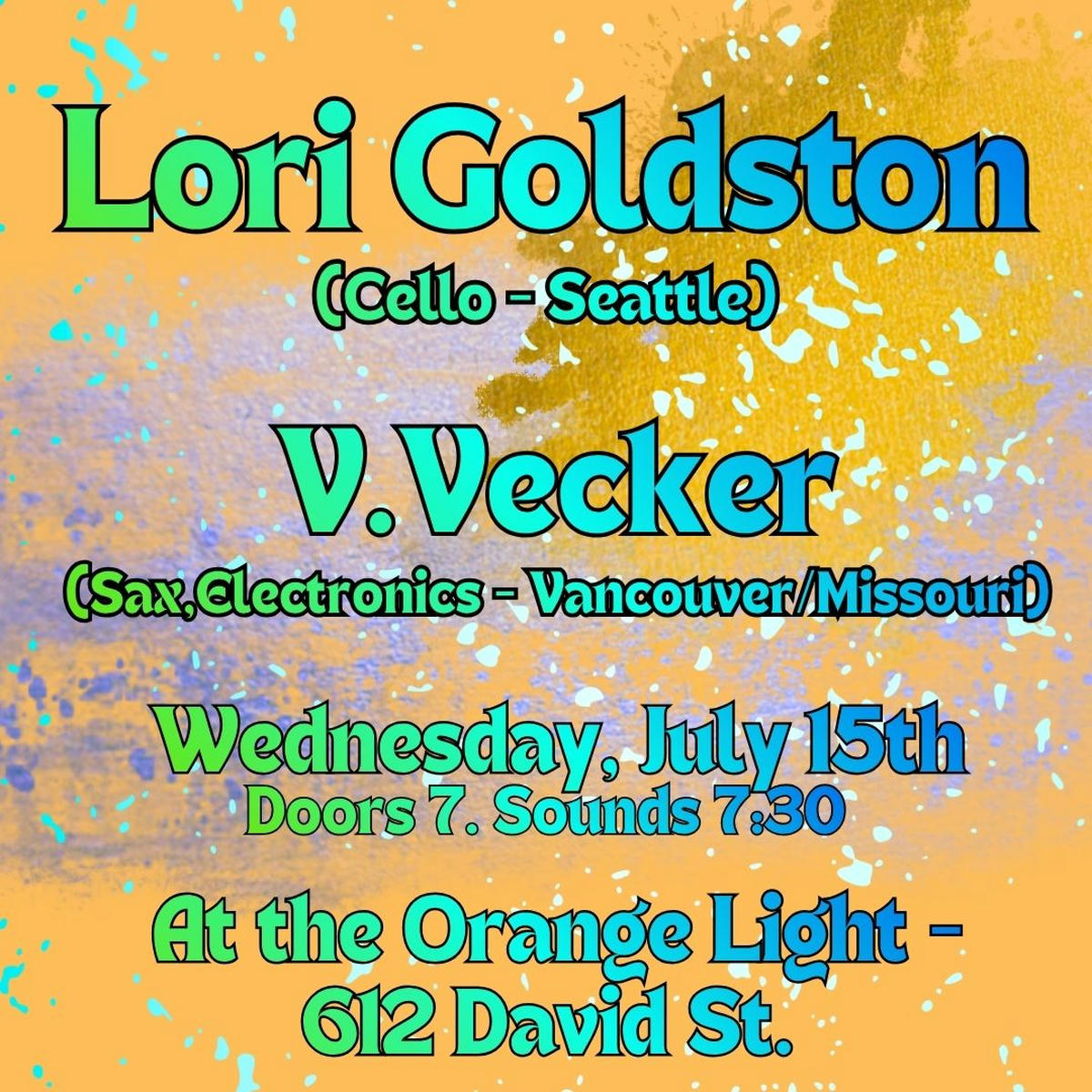 Event poster