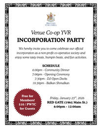 Event poster