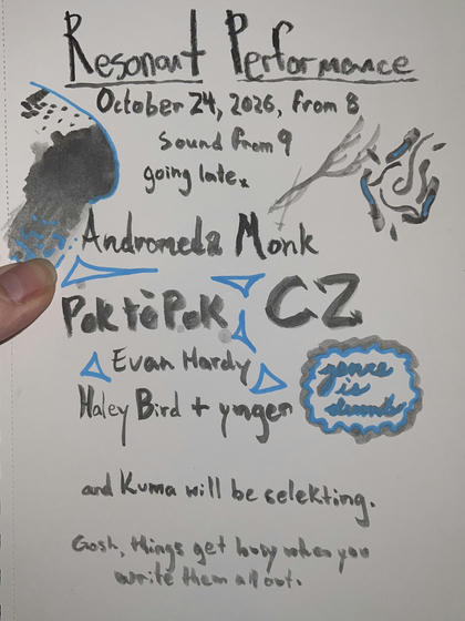 Event poster